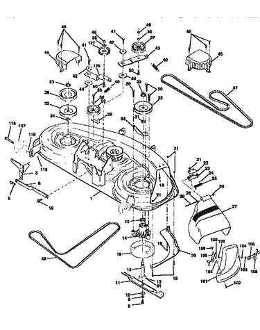 Mower deck