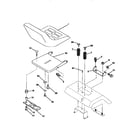 Craftsman 917256680 seat assembly diagram