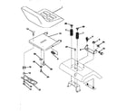 Craftsman 917256670 seat assembly diagram