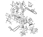 Craftsman 917256670 mower deck diagram