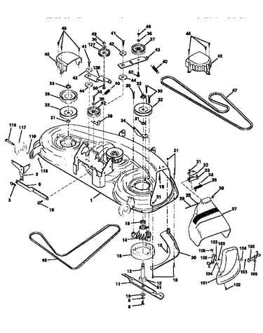 Mower deck