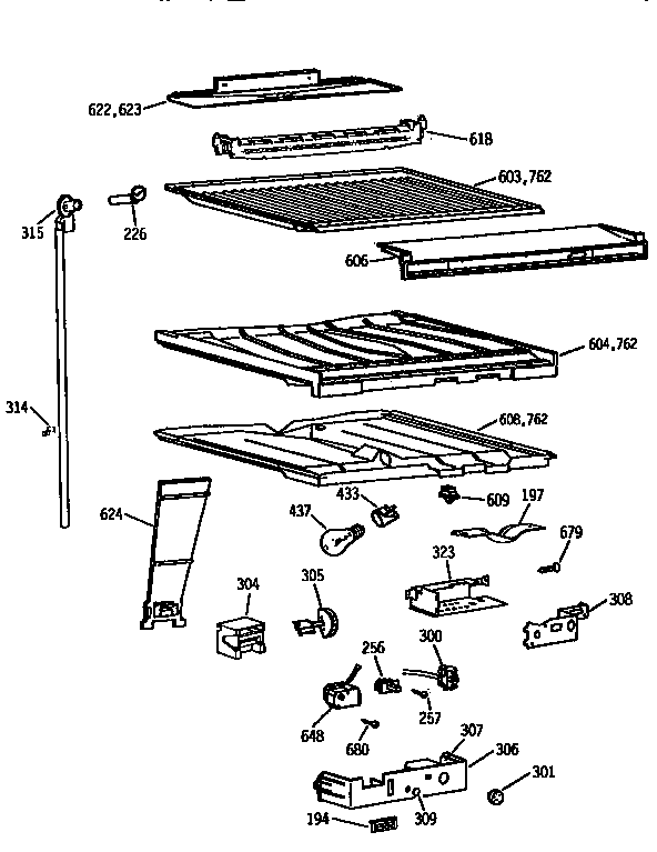 Compartment separator
