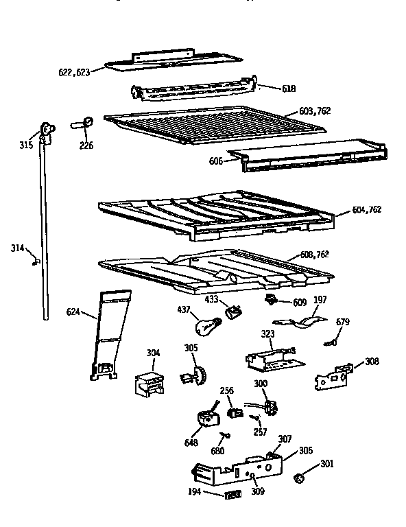 Compartment separator