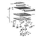 Kenmore 3639671671 compartment separator diagram