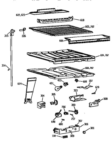 Compartment separator