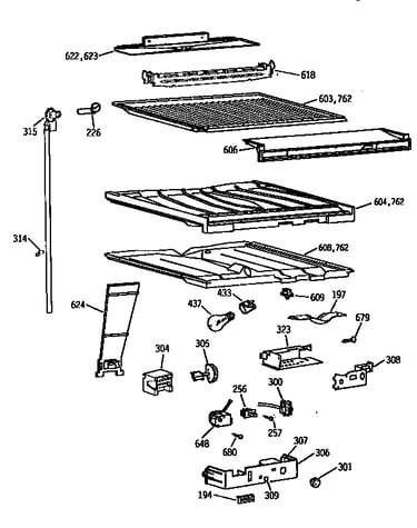 Compartment separator