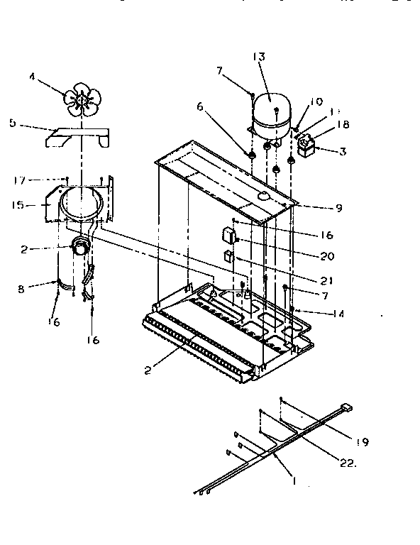 Compressor compartment