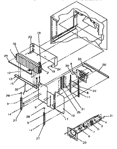 Evaporator area
