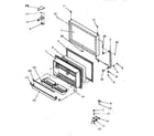 Amana TR21S4E-P1196103WE freezer door diagram