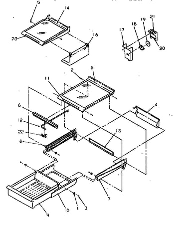 Cabinet shelving