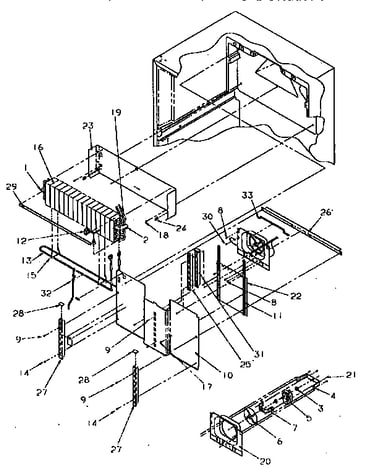 Evaporator area