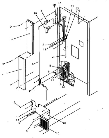 Cabinet back