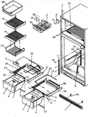 Cabinet shelving