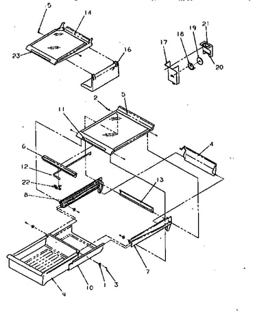 Cabinet shelving