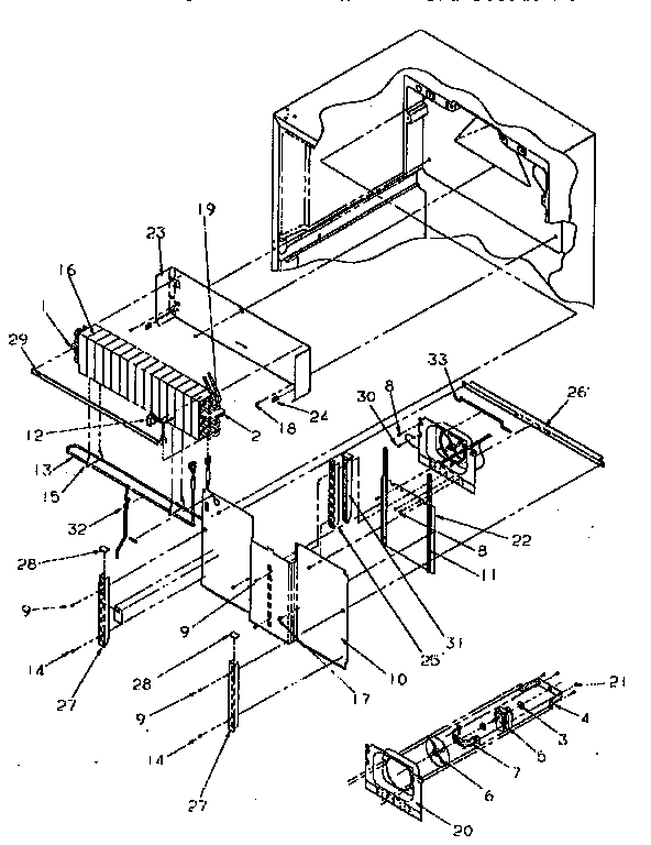 Evaporator area
