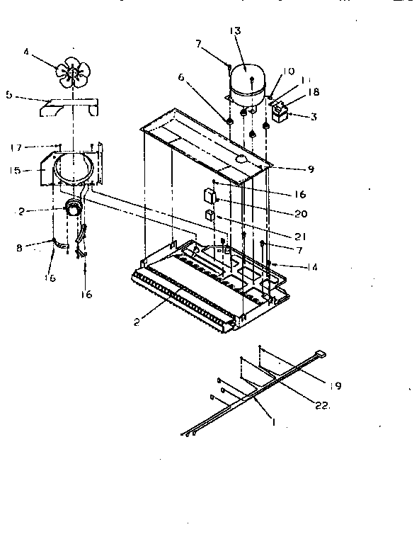 Compressor compartment