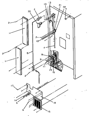 Cabinet back