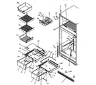 Amana TR21S4L-P1196103WW cabinet shelving diagram