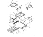 Amana TR21S4L-P1196103WW cabinet shelving diagram
