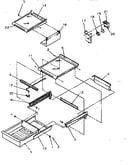 Cabinet shelving