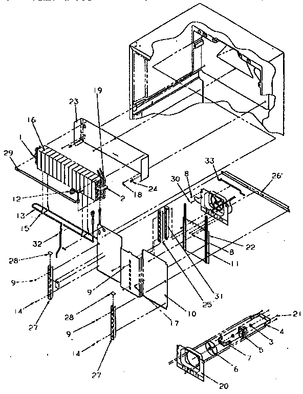 Evaporator area