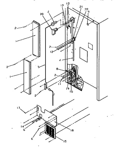 Cabinet back
