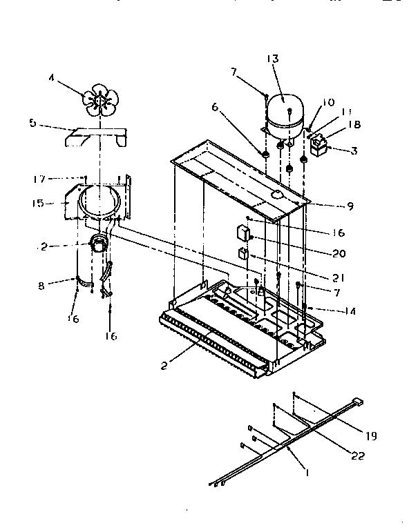 Compressor compartment
