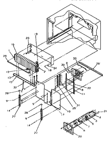 Evaporator area