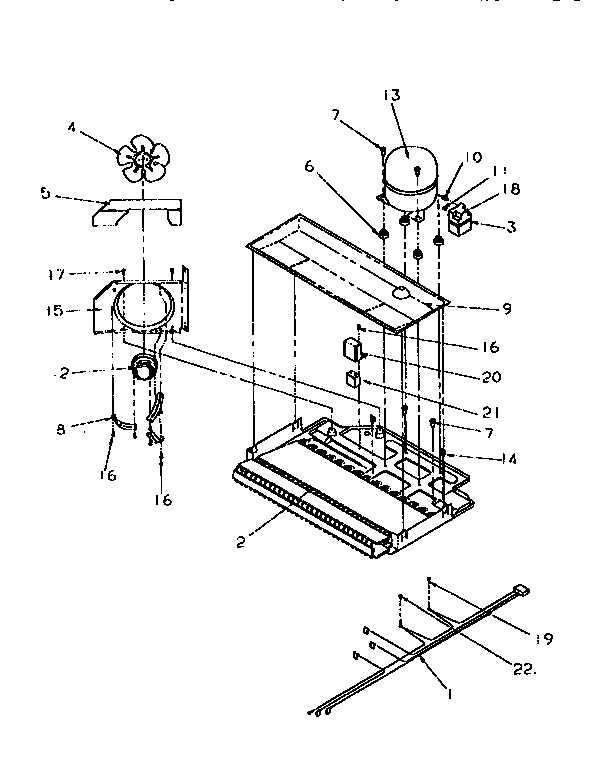 Compressor compartment