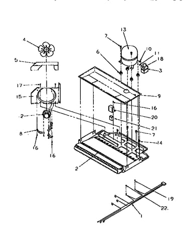 Compressor compartment