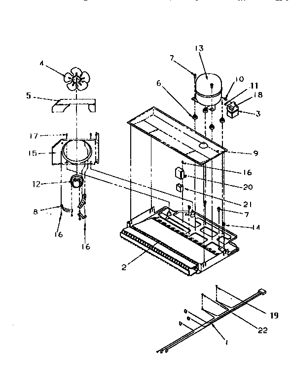 Compressor compartment