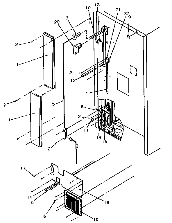 Cabinet back