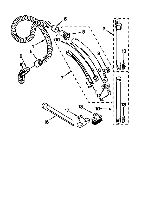 HOSE AND ATTACHEMENTS