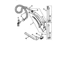 Kenmore 11626011690 hose and attachements diagram