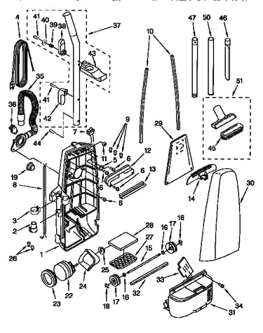 Dust compartment