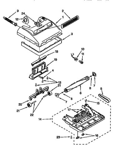 Nozzle and motor