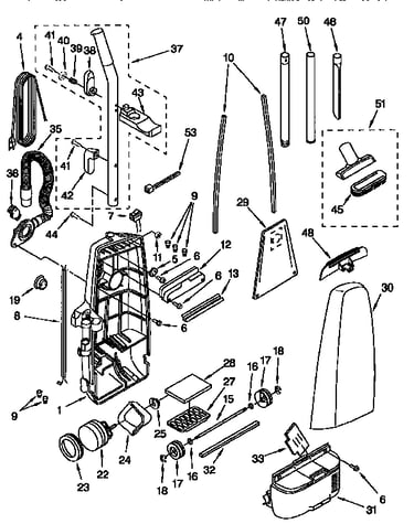 Dust compartment