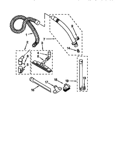 Hose and attachment