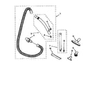 Kenmore 1163211590C hose and attachments diagram