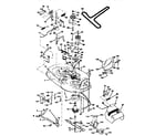 Craftsman 917256583 mower deck diagram
