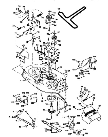 Mower deck