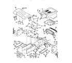 Craftsman 917256460 chassis and enclosures diagram