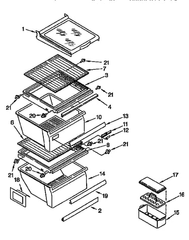 Refrigerator shelf