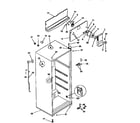 Kenmore 2539639013 cabinet parts diagram