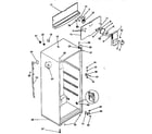Kenmore 2539639011 cabinet parts diagram