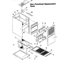 ICP NTC5075BFC1 non-functional replacement parts diagram