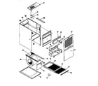 ICP NTC5100BKD1 non-functional replacement parts diagram