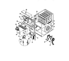 ICP NTC5100BKD1 functional replacement parts diagram