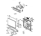 Kenmore 3631404897 escutcheon and door assembly diagram