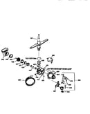 Motor pump mechanism&spray arm